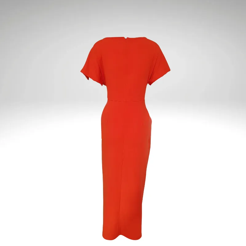 Women's Elegant Wrap Party Dress | Midi