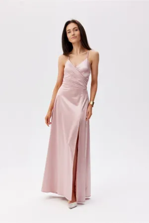 Wrap-Around Slit Maxi Dress