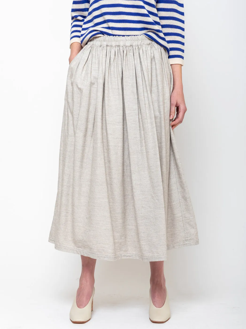 Yak Wool Skirt - Natural