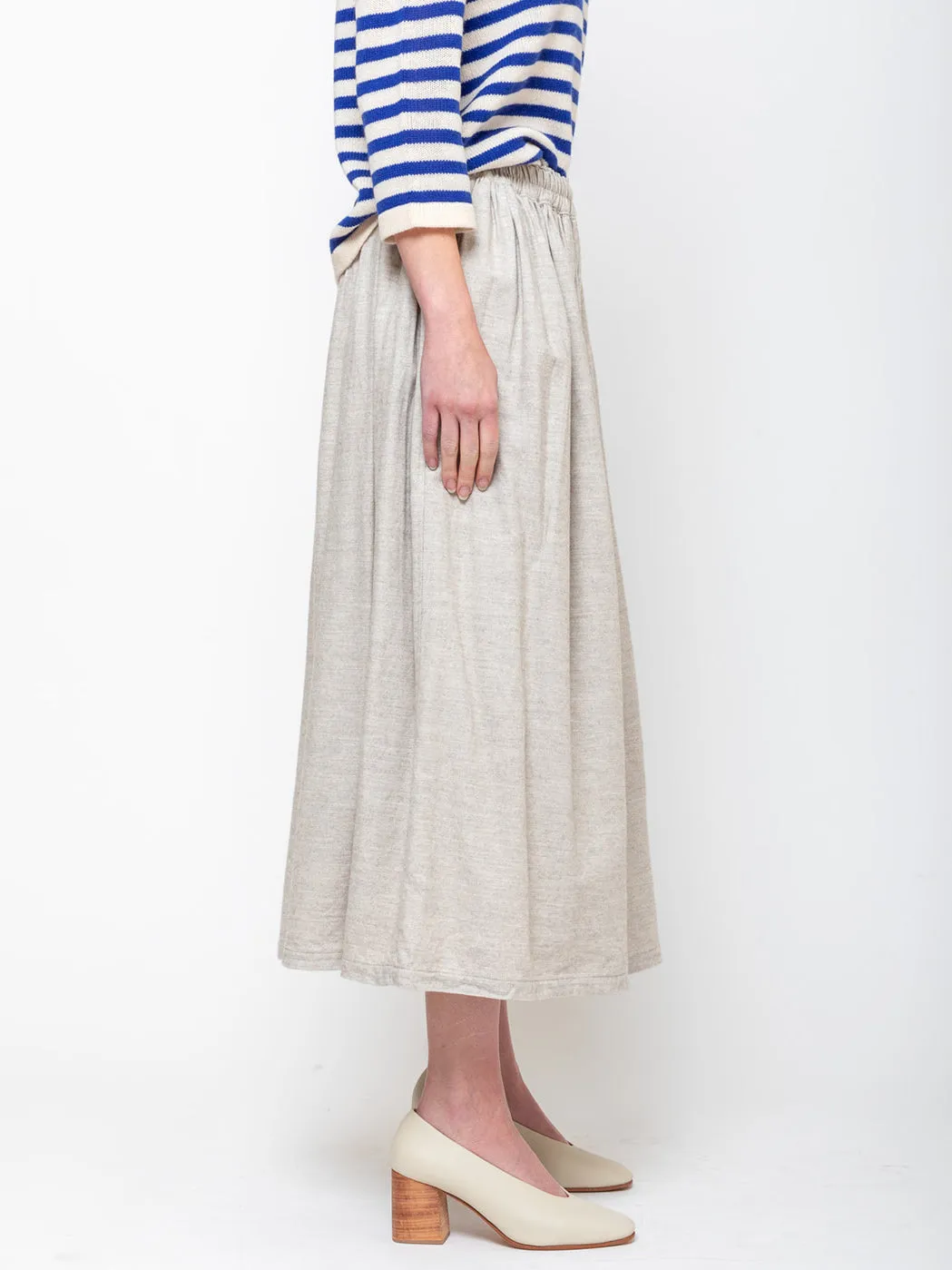 Yak Wool Skirt - Natural