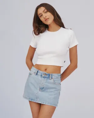 Ziggy Mid Skirt - Stream Light Retro